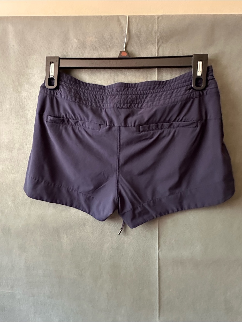 Athleta Trekkie North Shorts Navy Blue Hiking Travel Size 4 - Picture 5 of 10